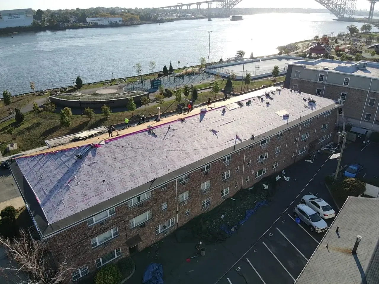 Commercial roofing project by Englewood Roof Repair — photo 1